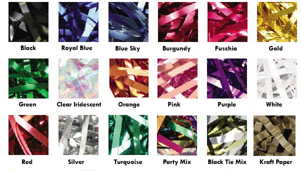 shred color options